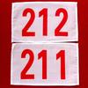 Athlete Race Bibs