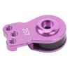Servo Saver 25T Aluminum Alloy Replacement Lightweight Universal Servo Arm for 110 RC Car Purple
