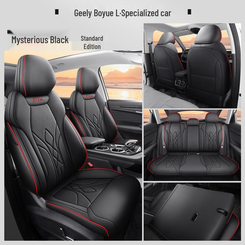 Boyue L Special Five-Seat Full Leather Car Seat Cushion for All Seasons