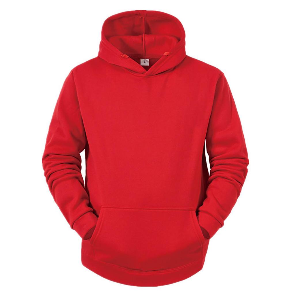 2026 Felpa Casual con Cappuccio e Scollo a V Pullover Felpa Uomo e Donna 14 Colori Felpa Uomo Colore Unico M-3XL