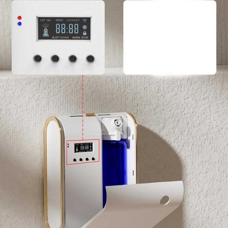 Quiet 350ml Essential Oil Diffuser With Bluetooth-compatible Control Cold Air Diffusions Office Hotel Aromas Dispenser