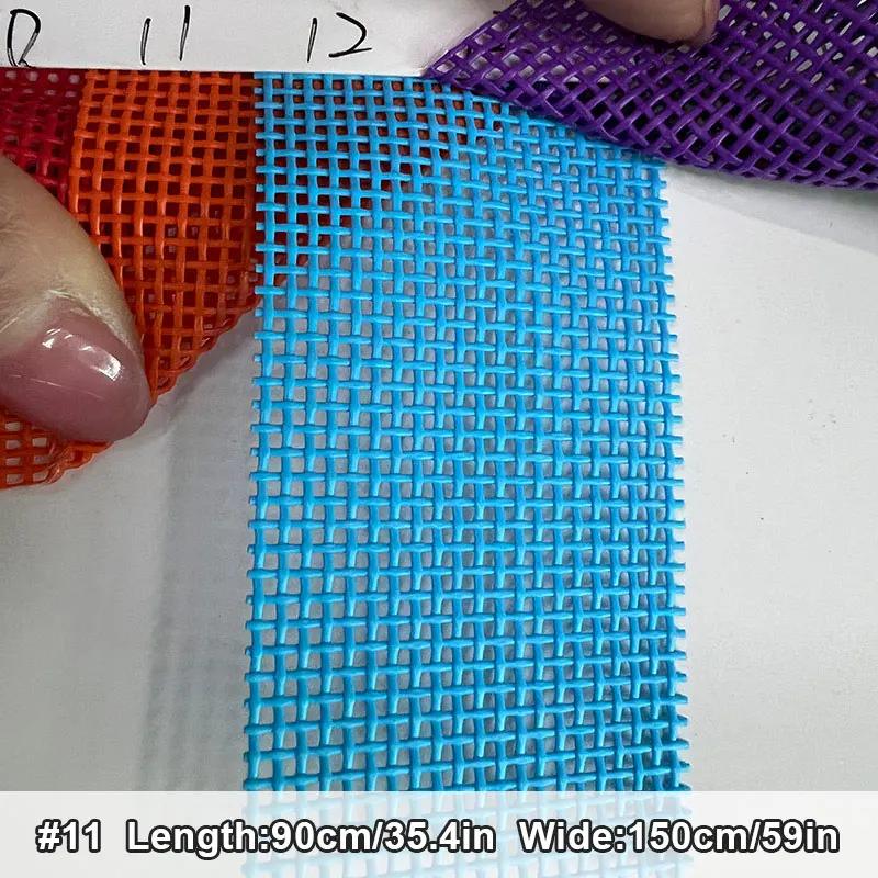 Siatka Teslin z powłoką do szyfrowania Krzesło Plażowe Składany Fotel Rozkładany Krzesło Huśtawka typu Łuk Łóżko dla Zwierząt Tkanina PVC Siatka Pleciona DIY 90x150cm