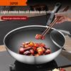 Supor 304 Stainless Steel Non-Stick Wok