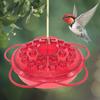 Hummingbird Feeder for Outdoor Hanging Plastic Wildbird Feeder with 24 Feeding Ports And Perch for Outside Patio Garden Lawn Decor
