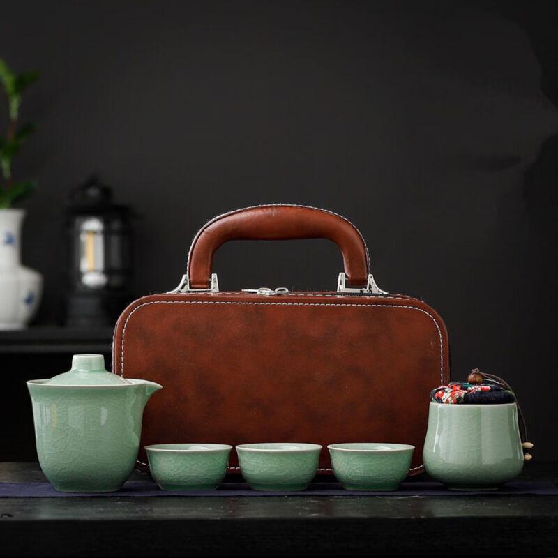 

Portable Gongfu Travel Tea Set