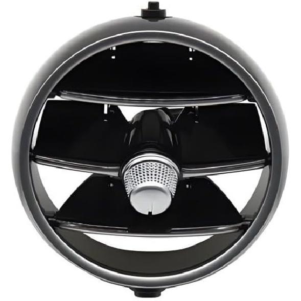 

Car Air Conditioning Vent, Compatible With Benz C Class W205 CLC Class W253 2015-2021, Center A/C Dashboard(Silver center (2) 1PC)