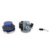 Motorcycle Carburetor with Air Filter Replacement for 2 Stroke 49cc 66cc 70cc 80cc Engines