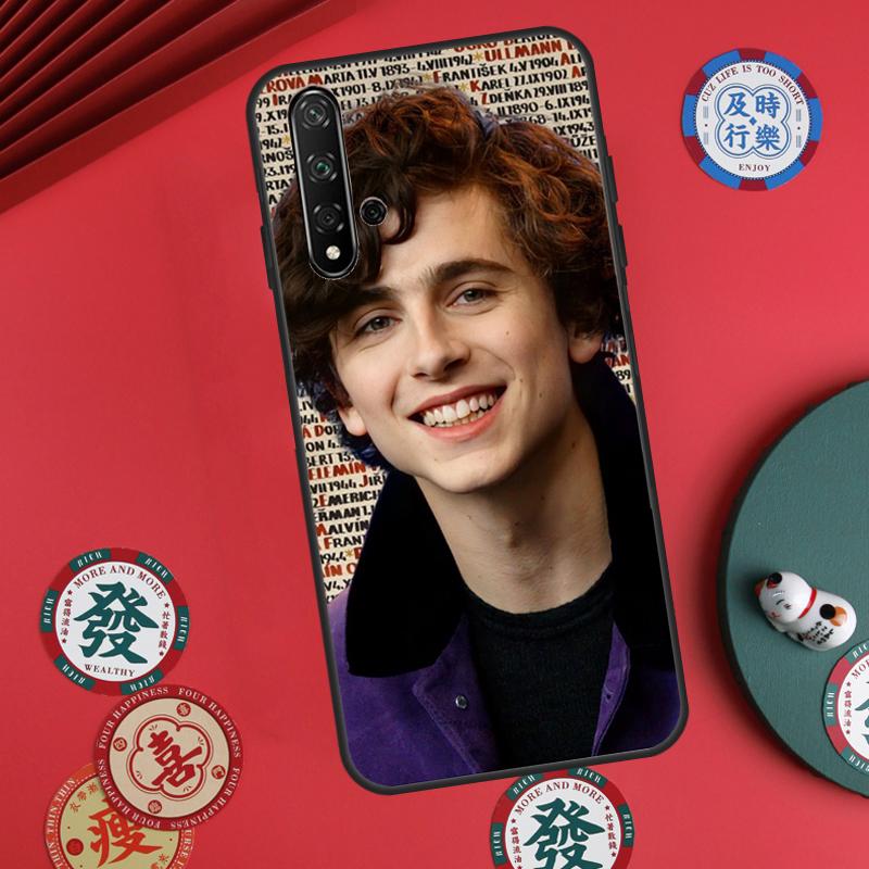 

Timothee Chalamet Actor For Huawei Nova 12s 12i 7i 8i 11i Y73 Y70 Y90 Y60 Y72 Y61 Y91 9 10 SE P30 Pro P40 Lite Case Huawei Nova 9