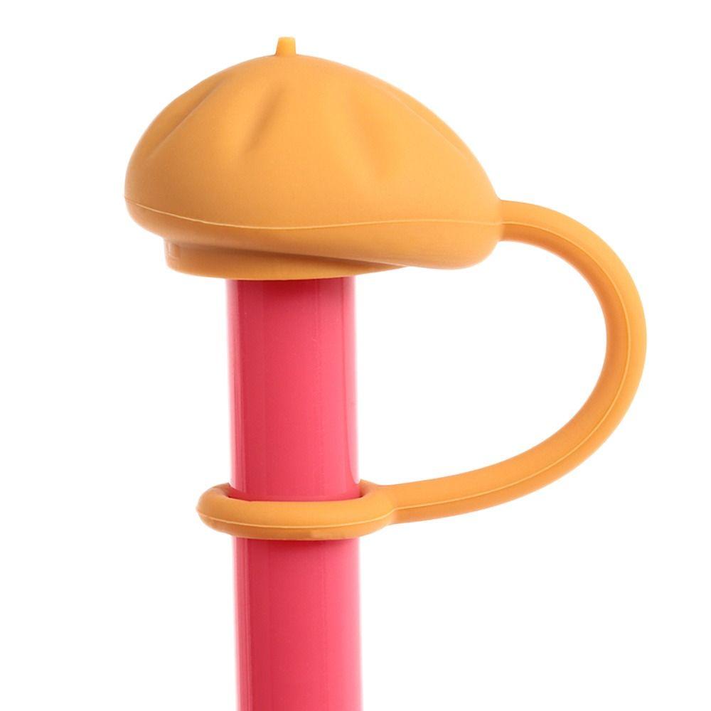 Dustproof Splashproof Straw Cover Reusable Silicone Straw Covers Cap  Cup Accessories