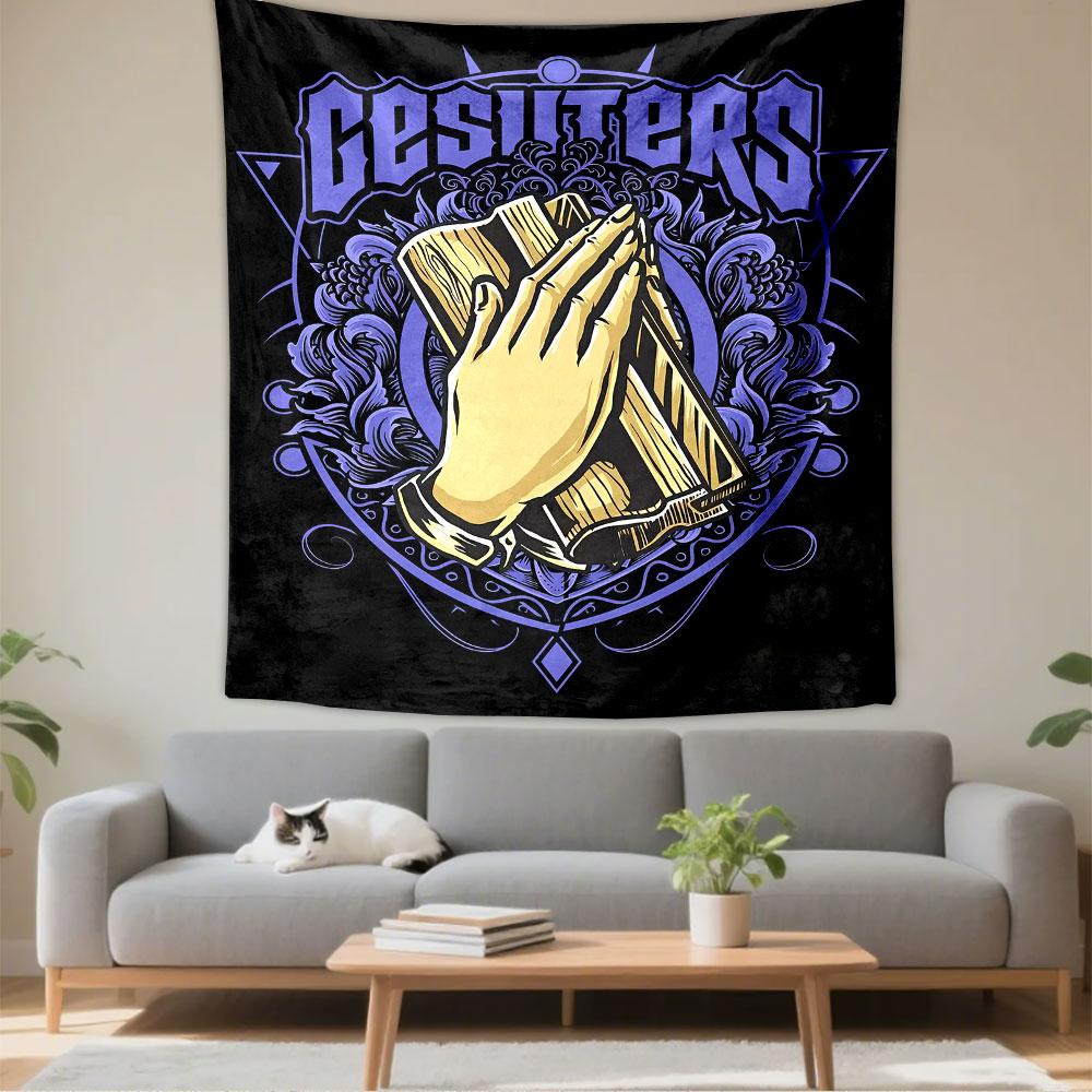 Cesuiters Tapestry Wall Hanging, Band Poster Art, Wall Decor for Bedroom Living Room Dorm
