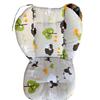 Universal Cartoon Floral Stroller Seat Covers Soft Thick Pram Car Seat Cushion Cover Pad