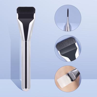 Foundation Pinsel, 1 Stück Kunststoff Täglich Flachkopf Make-up auftragen und gut passen Pinselset für Make-up, Foundation, Creme und Mud Mas