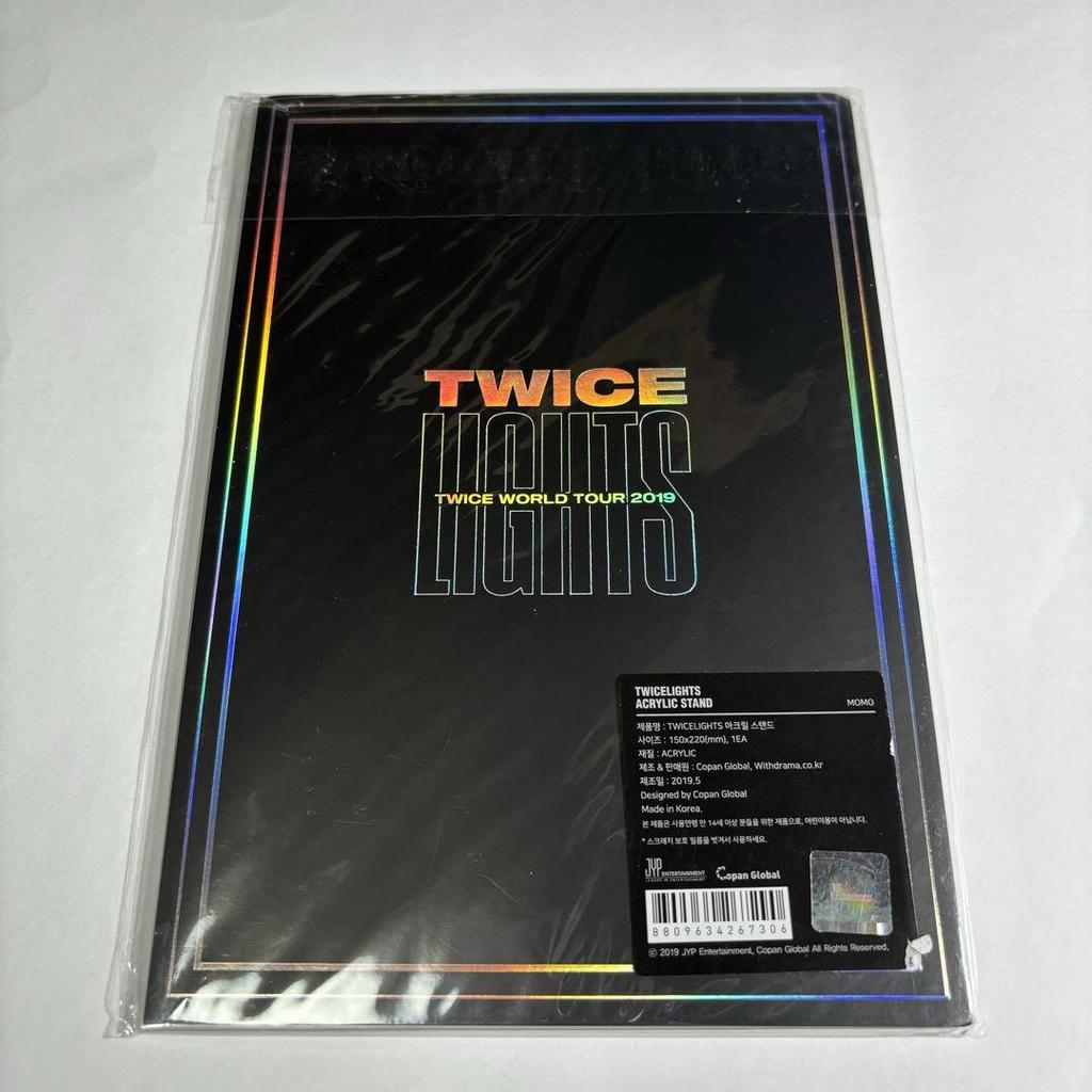 [USED] TWICE Momo LIGHTS Acrylic Stand Seoul Concert WORLD TOUR