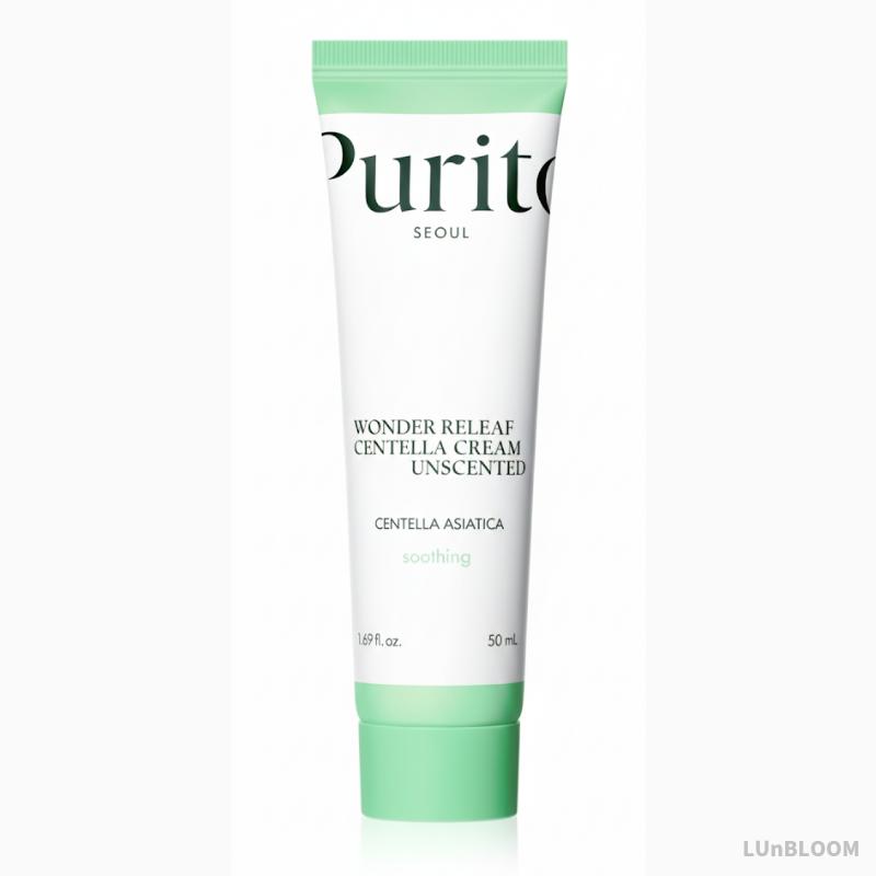 PURITO SEOUL Wonder Relief Centella Cream без запаха 50 мл (+Бесплатный подарок)