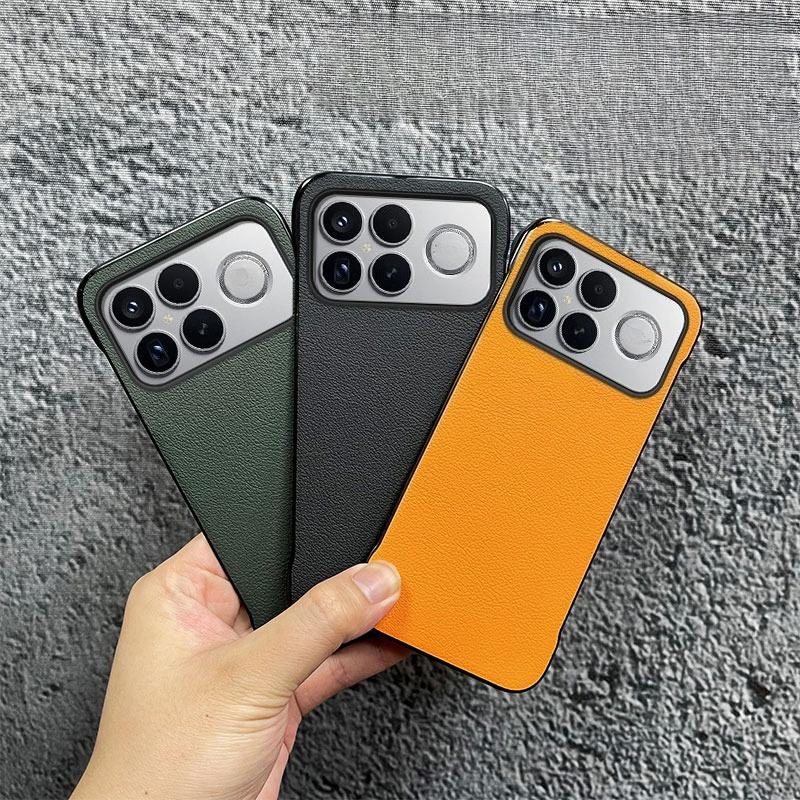 Frameless Hard PC Case for POCO F8 Ultra F8pro Cover for Redmi K90 Pro Max K 90 Shockproof Borderless Matte Protective Bumper