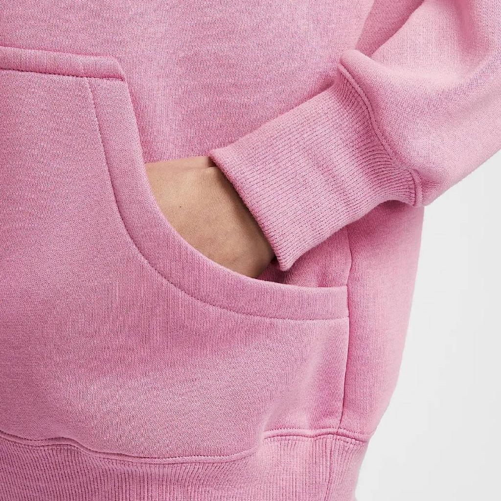 Nike Sportswear Phoenix Fleece Comfort Zip-Up Hoodie Women Outerwear Element-Pink Sail DQ5759-699
