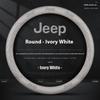 Car Anti-Slip Leather Steering Wheel Cover Jeep Wrangler JK Patriot Commander Grand Cherokee Compass Wagoneer Gladiator Renegade