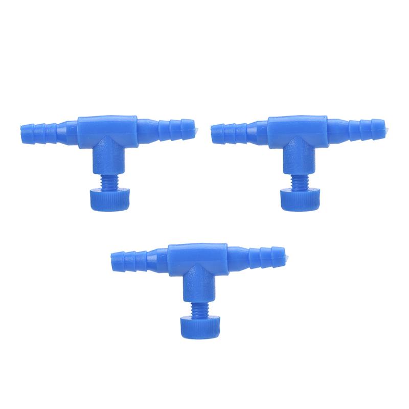 3/5/10Pcs Aquarium Air Flow Control Valve Fish Tank Air Regulator Hose Connector For 4/6mm CO2 Oxygen Tube Aquarium Accessories