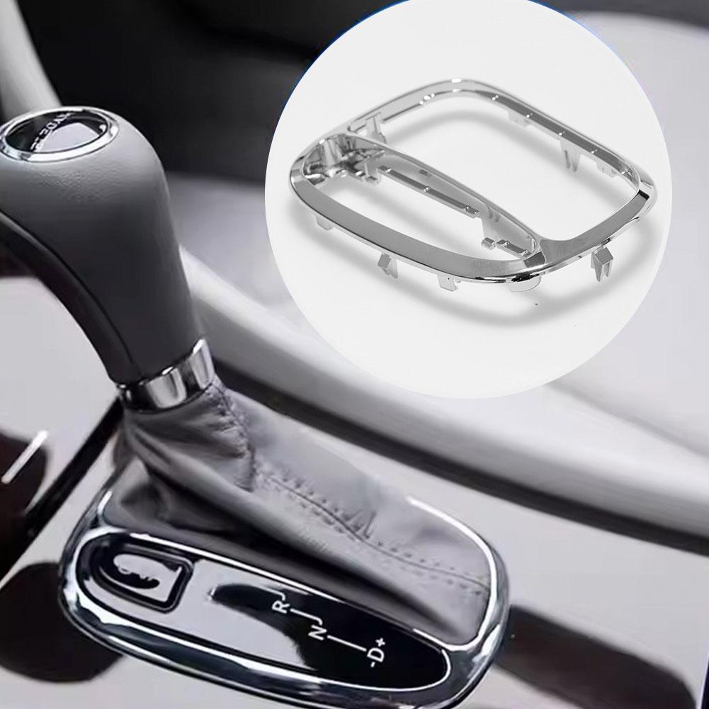 Cubierta Decorativa Palanca de Cambios Control Central de Coche 2032671988/2032672088 Marco Cromado Palanca de Cambios Para Benz W203 C230 C O2L0