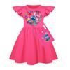 Stitch Girl Short Sleeve Sleepwear Dress With Artificial Cotton Fabric For Kids