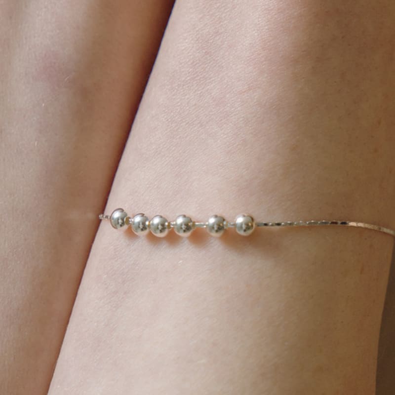 TOU [Silver925] SD025 Mini ball bracelet
