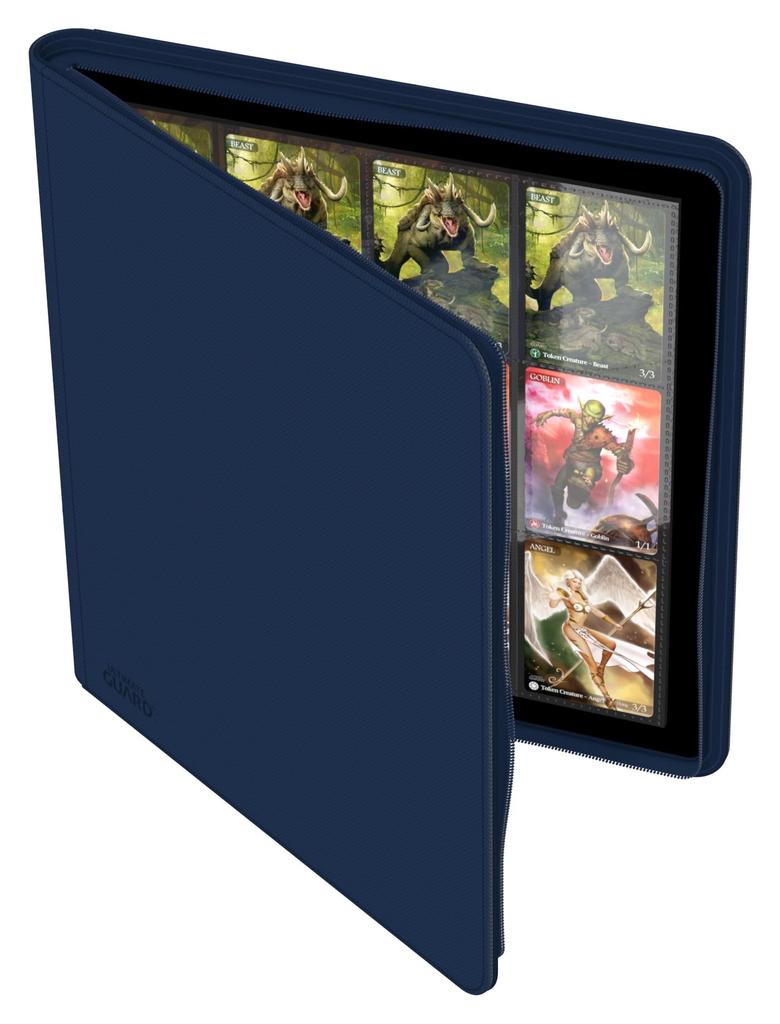 Ultimate Guard QuadRow ZipFolio XenoSkin Dark Blue 24-pocket