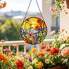 Buntglas Fenster Hängende Puzzle Anhänger Garten Küche Wintergarten Heimdekoration