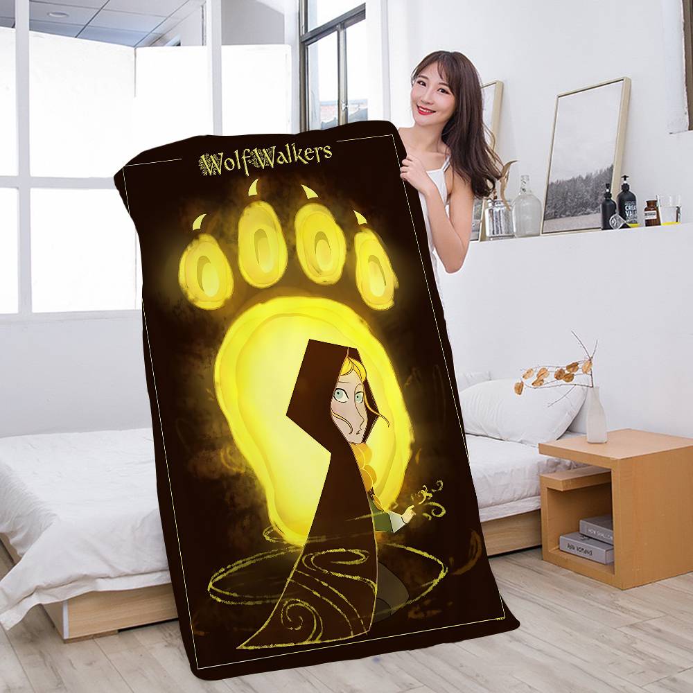 Lreland W-Wolfwalkers Big Microfiber Beach Towels Quick Dry Towel Sand Beach Towels Pool Towel For Travel Swim Pool Yoga