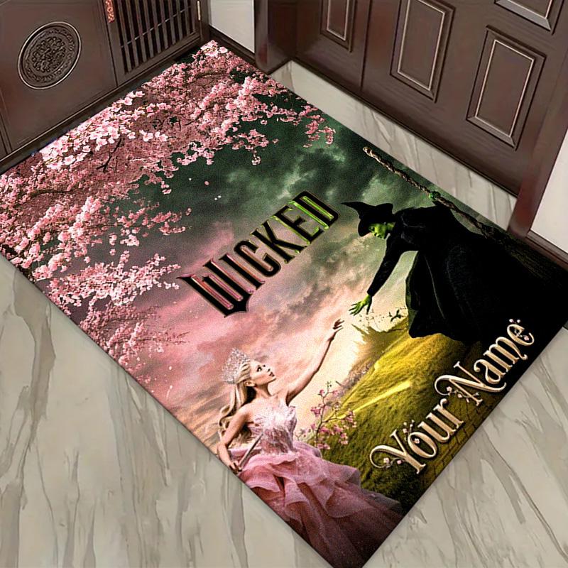 Name Custom Wicked Carpet Rug for Living Room Bedroom Home Sofa Decoration,Kids play Non-slip Floor Mat