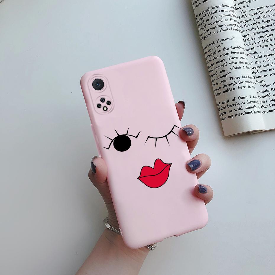 Honor 50 Case For Huawei Honor 50 Back Cover Soft Silicone Cute Cartoon Painted Phone Cases For Huawei Honor 50 Honor50 Bumper