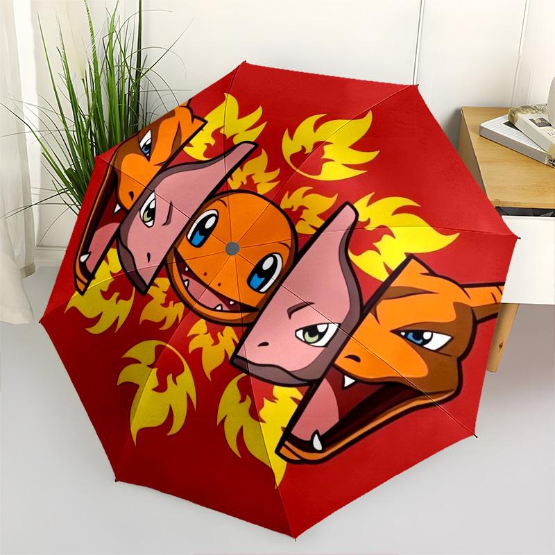 1pc Charmander Evolution Line Artwork Suitable for All Seasons UmbrellaFP213