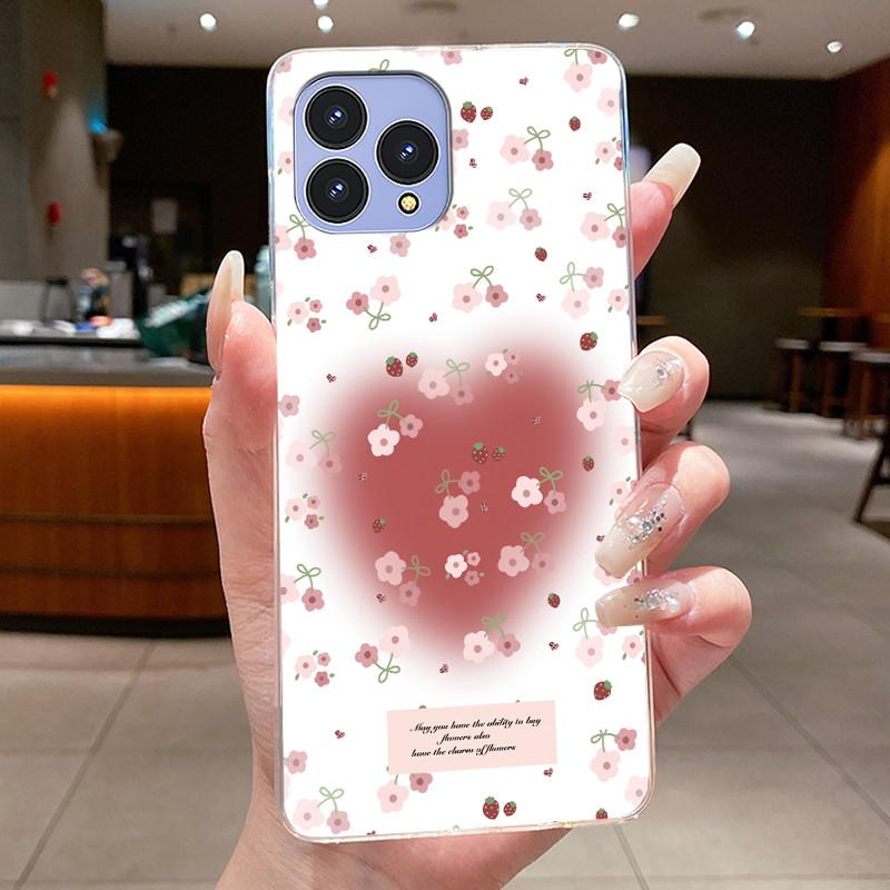 Handyhülle Für Cubot P80 Hülle Schmetterling Schleife Schutzhülle CubotP80 Schale Capa Transparent Weiches Silikon TPU Abdeckung Funda