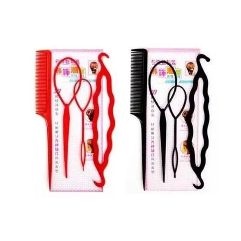 1/2/3set Weave Hair Clip Twist Hair Roller Hair Accessories Hair Braiding Tools Hair Dispenser Pull Hair Needle Hair Braider Kit