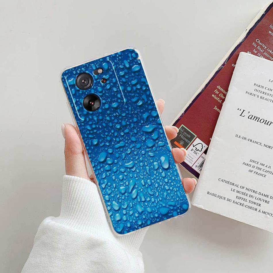 For Xiaomi 13T Pro Case Clear Coque Soft Silicone Transparent TPU Cover For Xiaomi Mi 13T Pro Phone Case For Xiaomi Mi 13T Funda