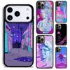 Vaporwave Aesthetic Art Phone Case For iPhone 17,16e,15,14,13,12,11,Mini,Pro,MAX Soft Silicone Cover