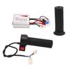 36V 500W Brushed Controller and Long Line 3 Speed Throttle Twist Grip Set for Electric Bicycles