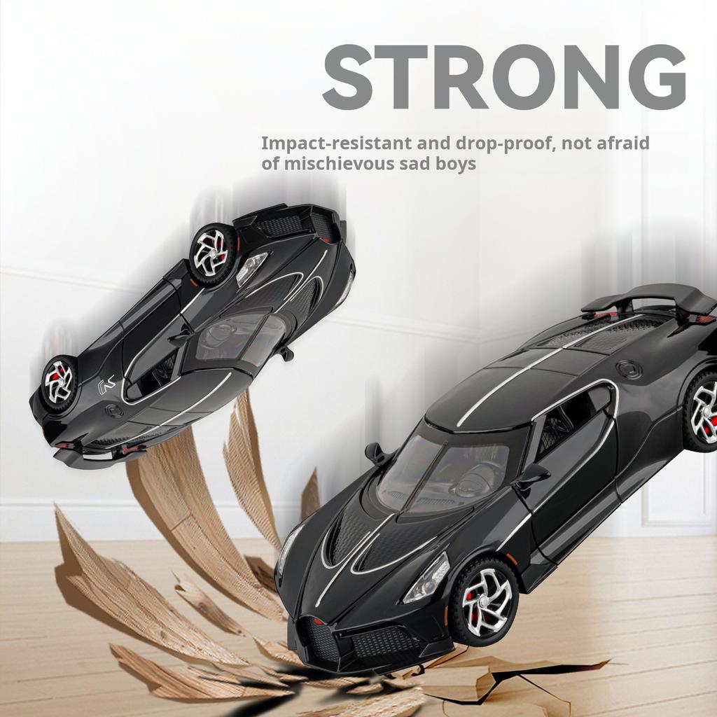 1:32 BGT Voice of the Night Exquisite Alloy Simulation Super Sports Car Toy Ornament Collectible Desktop Decoration collectible