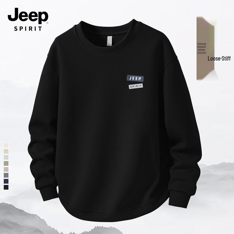 JEEP SPIRIT Men s Casual Crewneck Sweatshirt 3XL