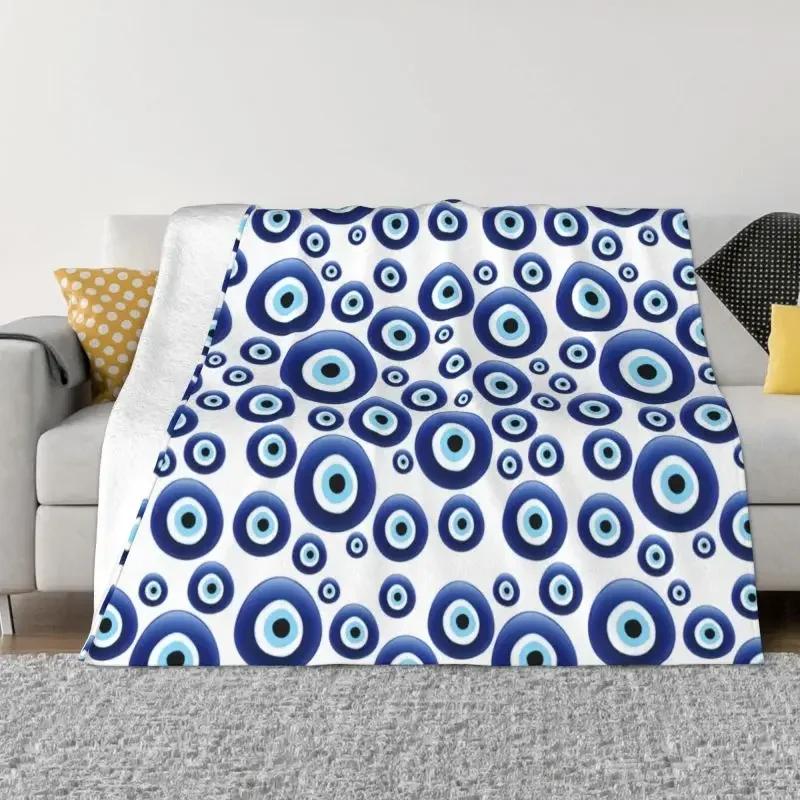 Bohemian Patchwork Geometric Pattern Print Blanket, Warm and Cozy Soft Blanket for Sofa Bed Couch Car Office Camping Travel, Gif