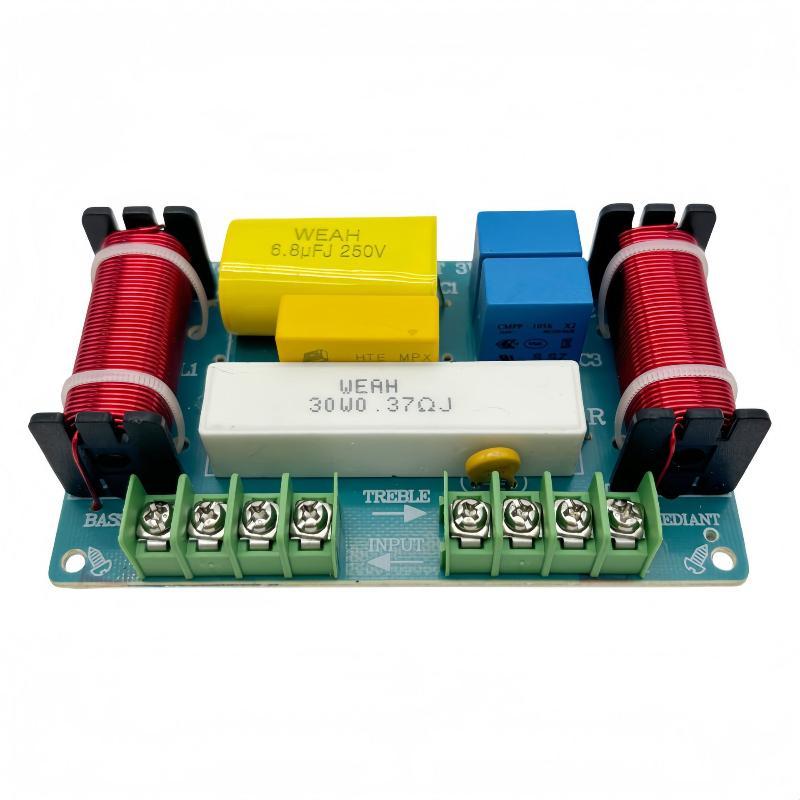 מחלק תדרים לרמקול Hifi 3 ערוצים 3Ch 150W מסנן קרוסאובר אודיו מחלק תדרים טרבל אלטו בס לשימוש ביתי