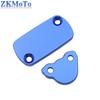Motorcycle CNC Front Rear Brake Fluid Reservoir Cap Cover For HONDA CR 125R 250R CRF 150R 250R 250X 450R 450X 250RX 250F 02-23