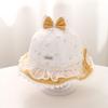 Spring 2026 Baby Girl Lace Bow Sun Hat