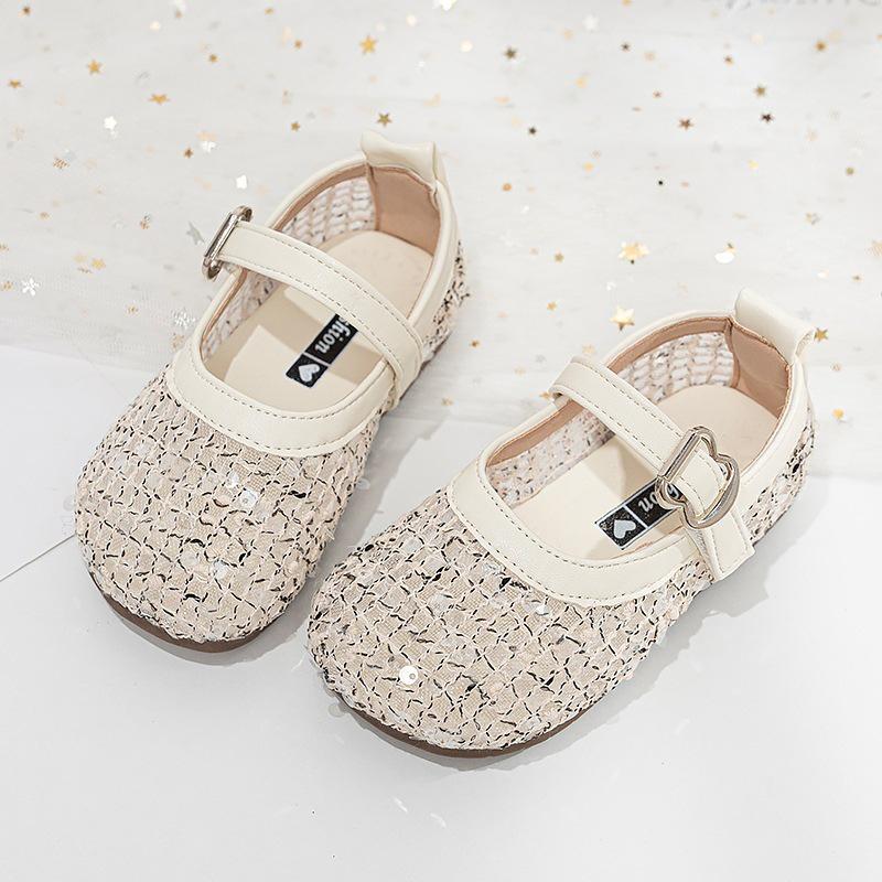 Korean-Style Toddler Summer Sandals: Girls' Breathable Mesh Roman Shoes