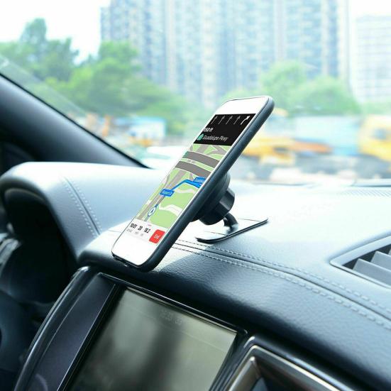 Universal 360 Degrees Rotating Magnetic Car Dashboard Mobile Phone Holder Stand