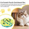 Cat Puzzle Toy Scratching Entertainment Interactive Cat Toy For Play Training Teething Boredom Puppy Small Medium Large Breed