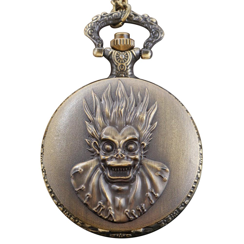 

Death Terror Notebook Death God Men s Quartz Pocket Watch Retro Fashion Best Festival Gift for Male and Female Students