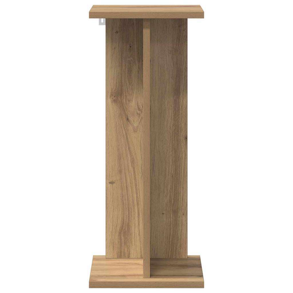 Plant Stand Artisan Oak 25 x 25.5 x 60.5 cm Particleboard