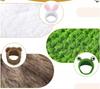 Plush Sweet Cartoon Animal Print Eco-Friendly Durable Cotton Polyester Hair Accessories Pet Hats for Small Dogs-Personalized