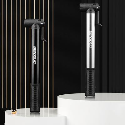 80 PSI Portable Bike Air Pump Fits & Schrader Manual Tire Pump Aluminum Alloy Bicycle Tire Inflator Bike Accessories