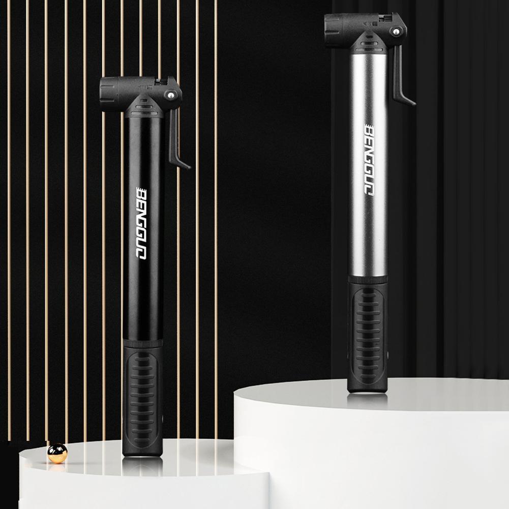 80 PSI Portable Bike Air Pump Fits Presta & Schrader Bicycle Frame Pump Aluminum Alloy for Mountain Bike Road Bike